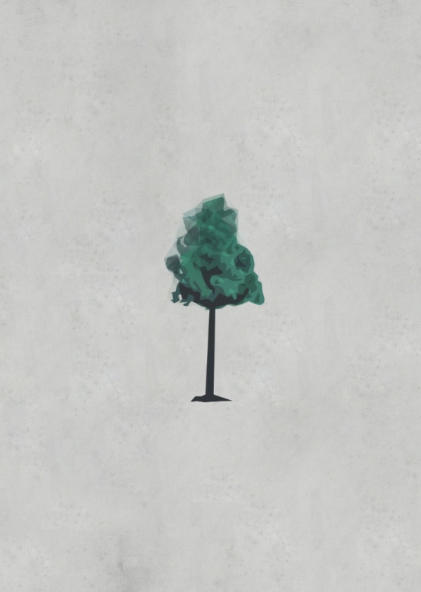 Tree Green - I Love Trees - Lex Lewis Art