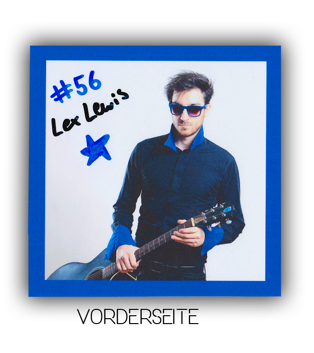 Live-Stream Autogrammkarte Lex Lewis Vorderseite
